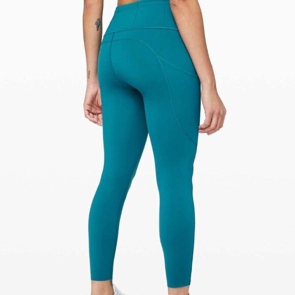 Lululemon Fast and Free Tight II 25" *Non-Reflective Nulux Cyprus - Picture 6 of 6